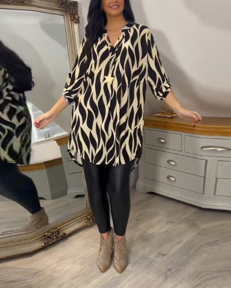 Lässige bluse für frauen
