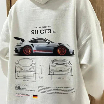 Warm Bedruckter Kapuzenpullover Für Herren | Übergröße