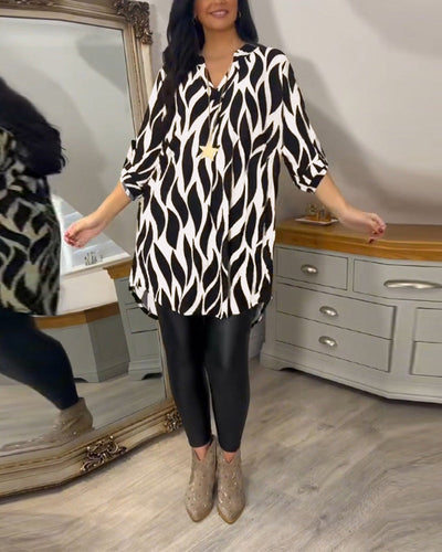 Lässige bluse für frauen
