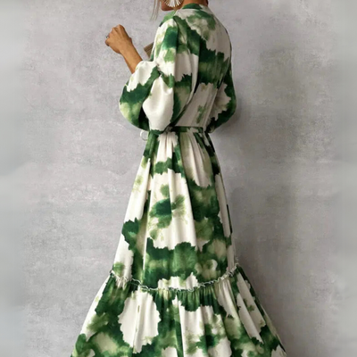 Fließendes Stufenkleid für Damen