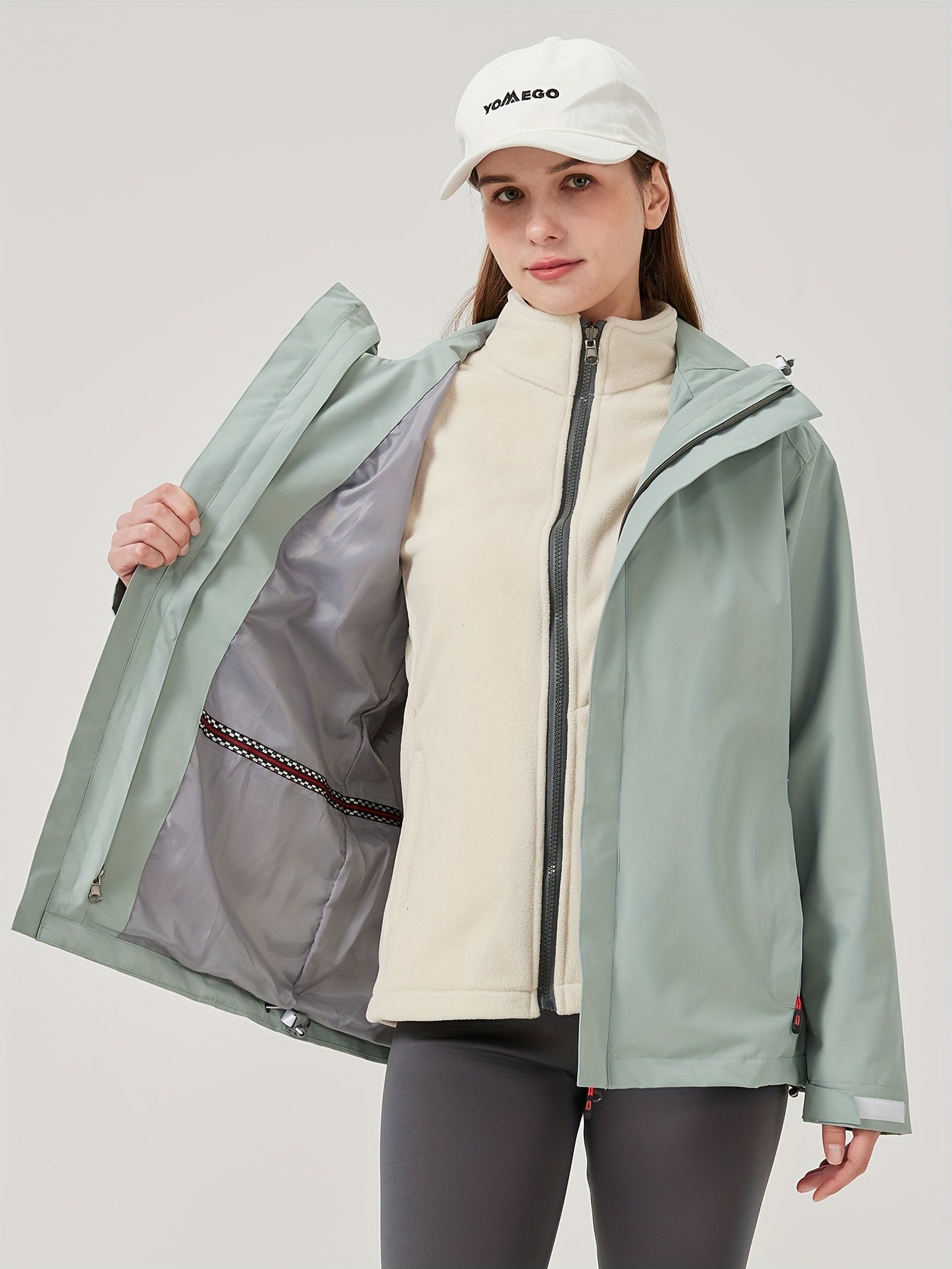 Damen Winter Skijacke | Outdoor mit Kapuze