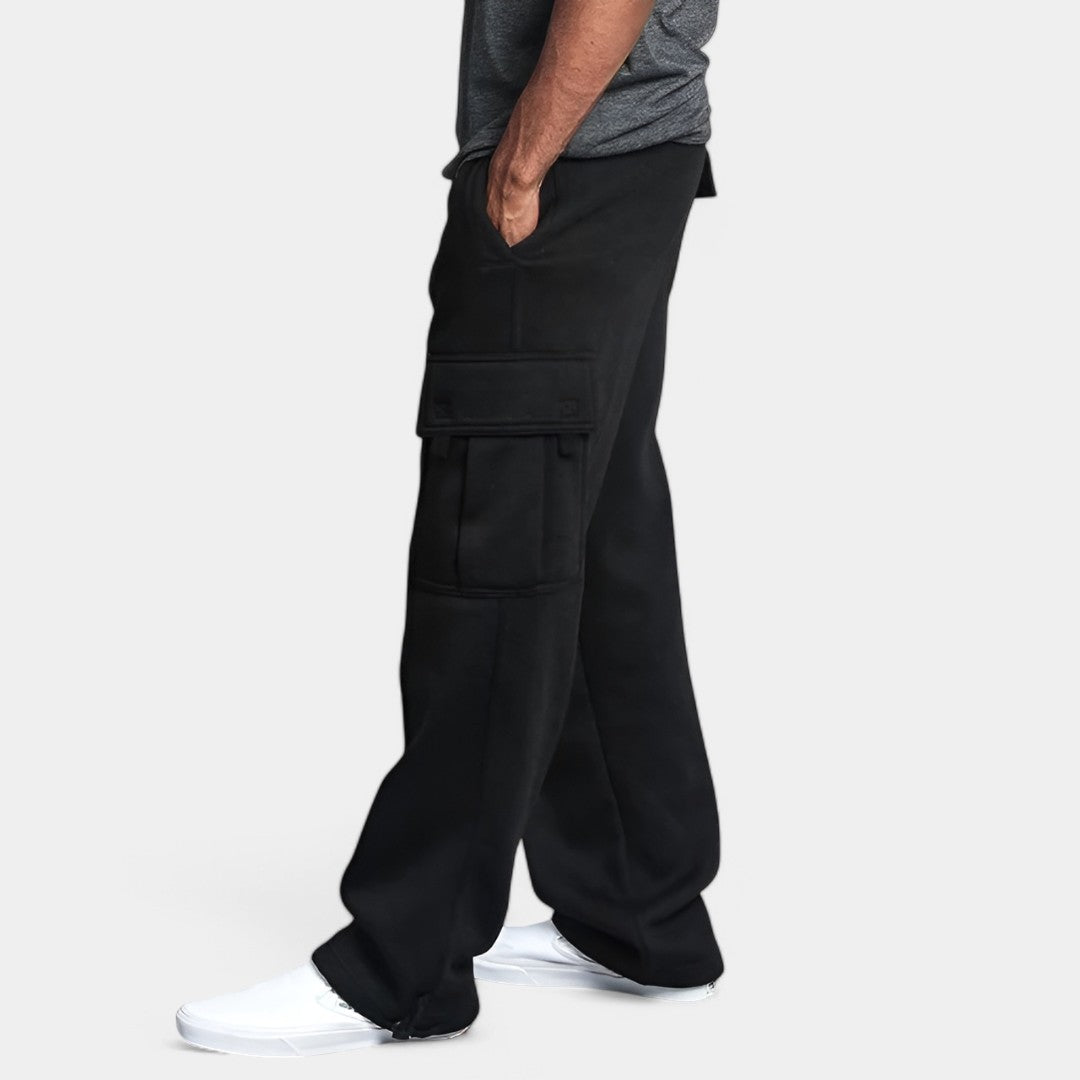 MIRAVO | Lässige Multi-Pocket Jogginghose mit geradem Bein