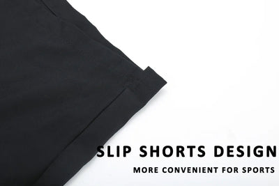 2-in-1-Shorts – zweilagige Herren-Badeshorts mit Kordelzug