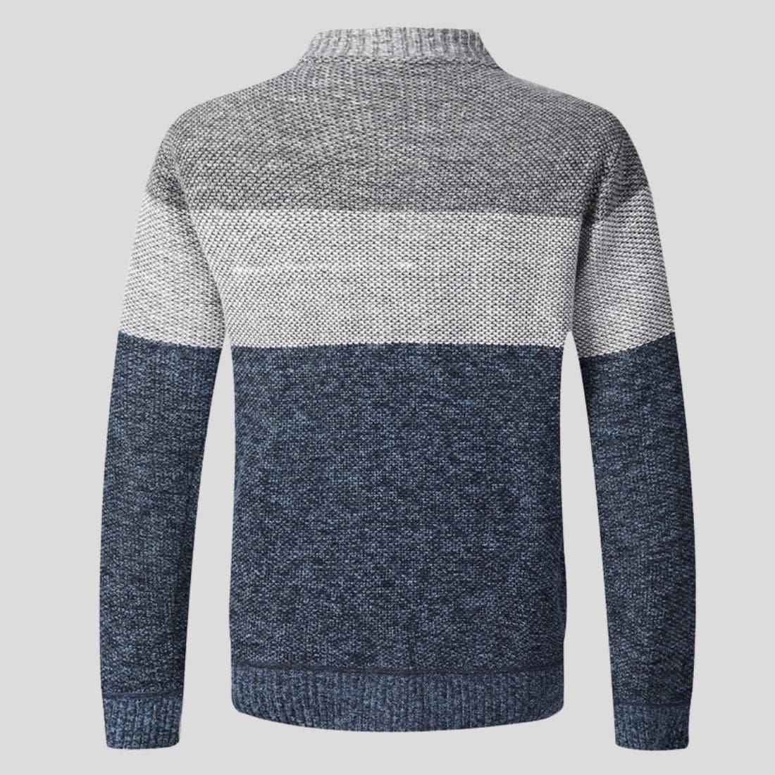 Gestreifte Strickjacke für Herren