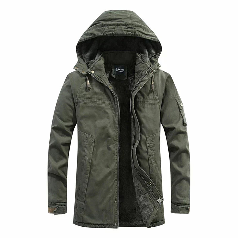 Byron | Bequeme Fleecejacke mit Kapuze