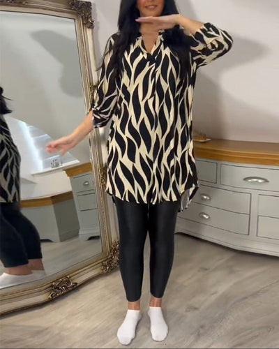 Lässige bluse für frauen