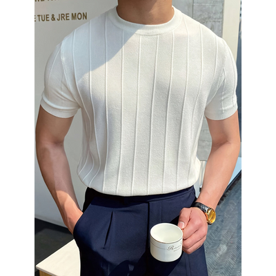 Strukturiertes Oberteil für Herren