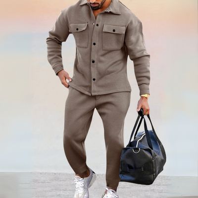 Passendes Hemd- und Hosen-Set Für Herren