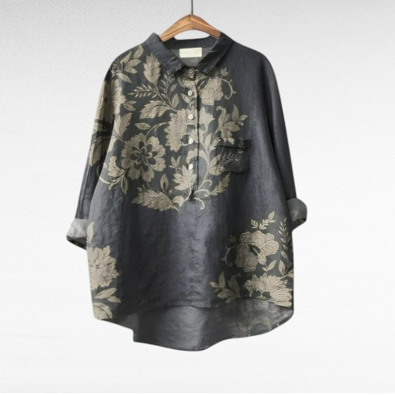 Mayfair™ | Klassische Blumenbluse