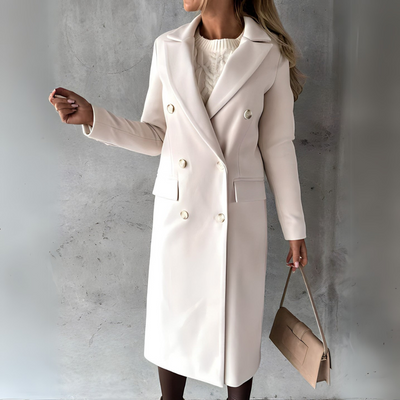 Doppelreihiger Mantel für Damen