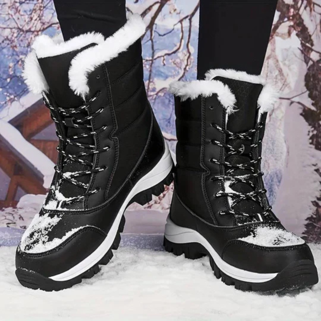 Schnür-Winterstiefel für Damen