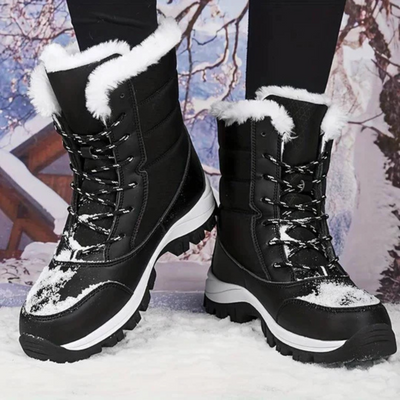 Schnür-Winterstiefel für Damen