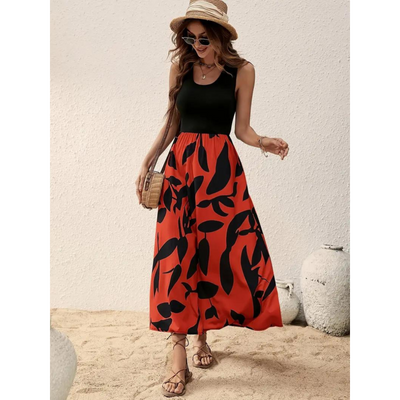 Gemustertes Kleid für Damen