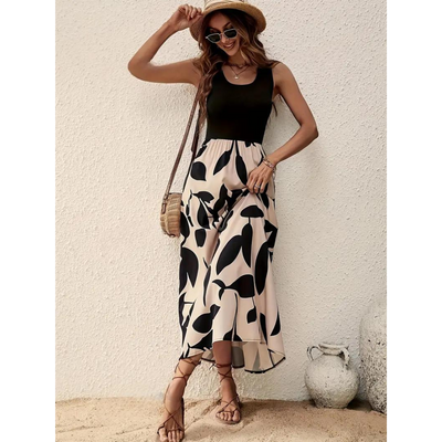 Gemustertes Kleid für Damen