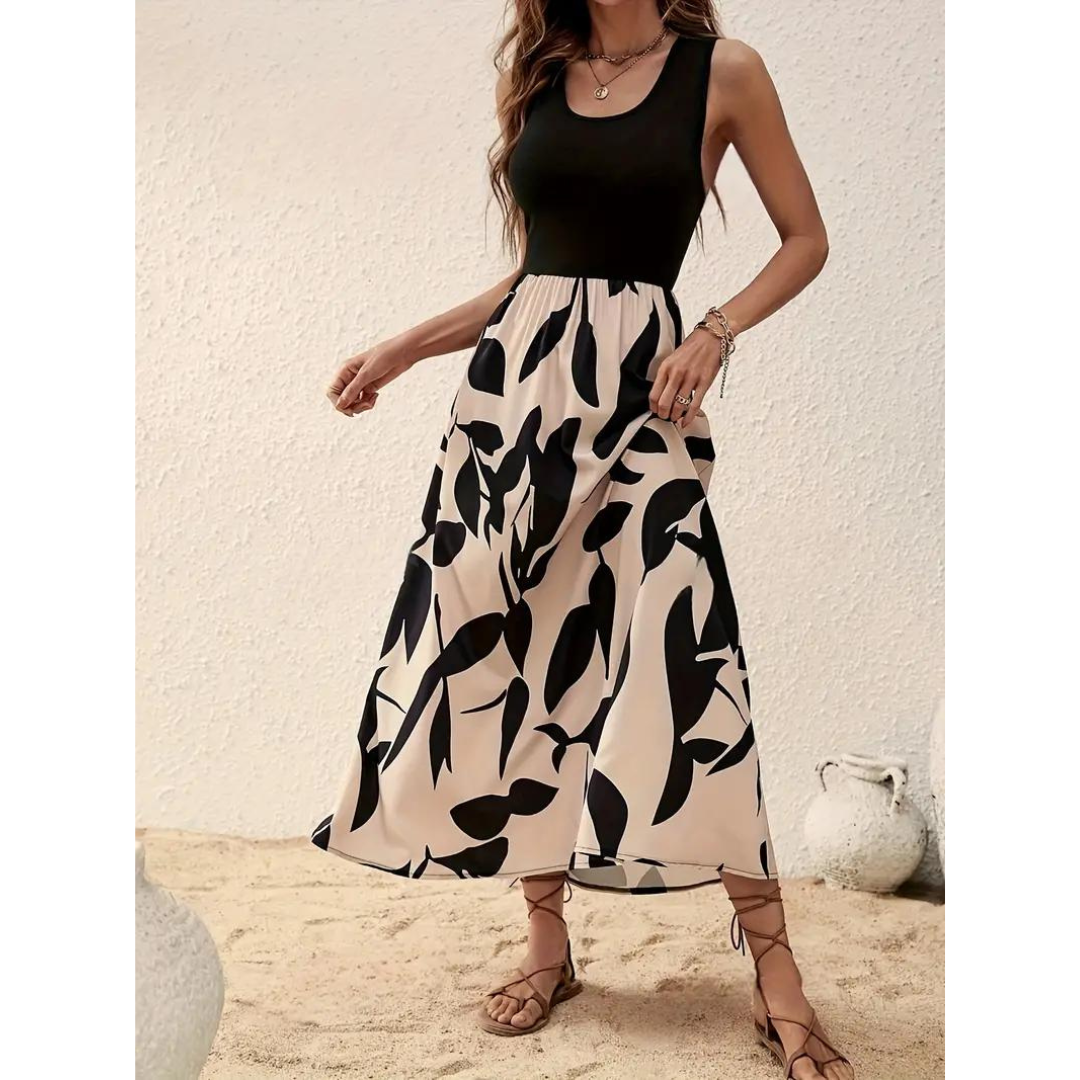 Gemustertes Kleid für Damen