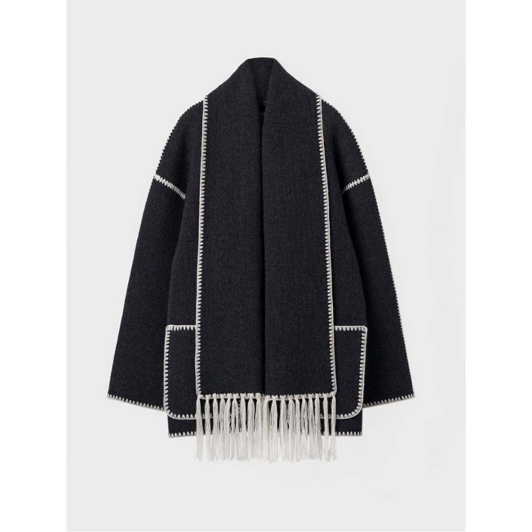 Fransenmantel für Damen