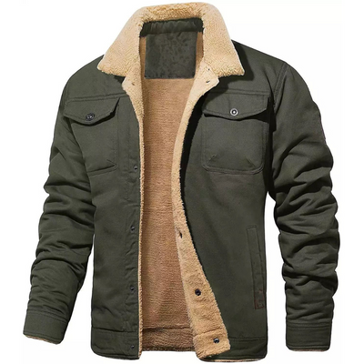 Sherpa-gefütterte Jacke für Herren