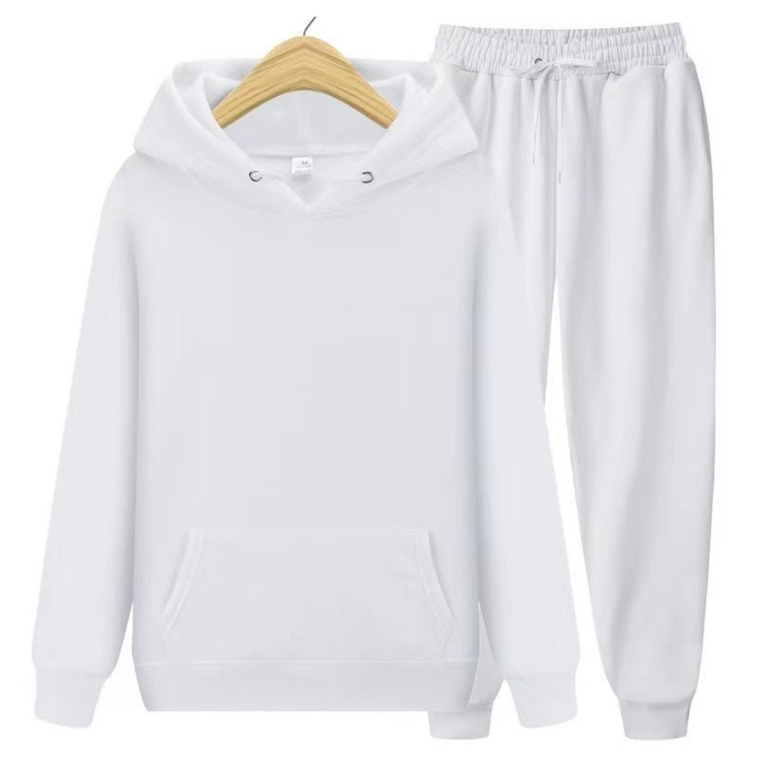 Herren Lässiges Kapuzenpullover Und Jogger Set | Lockerer Schnitt