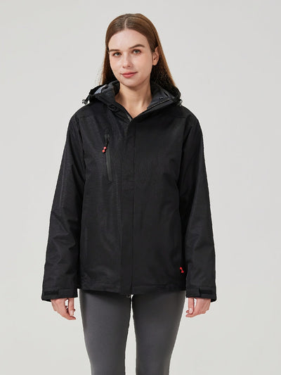 Damen Winter Skijacke | Outdoor mit Kapuze