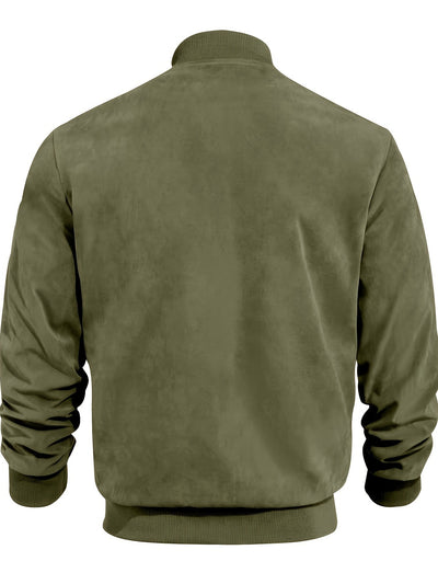 MIRAVO | Retro Herrenjacke aus Wildleder-Optik