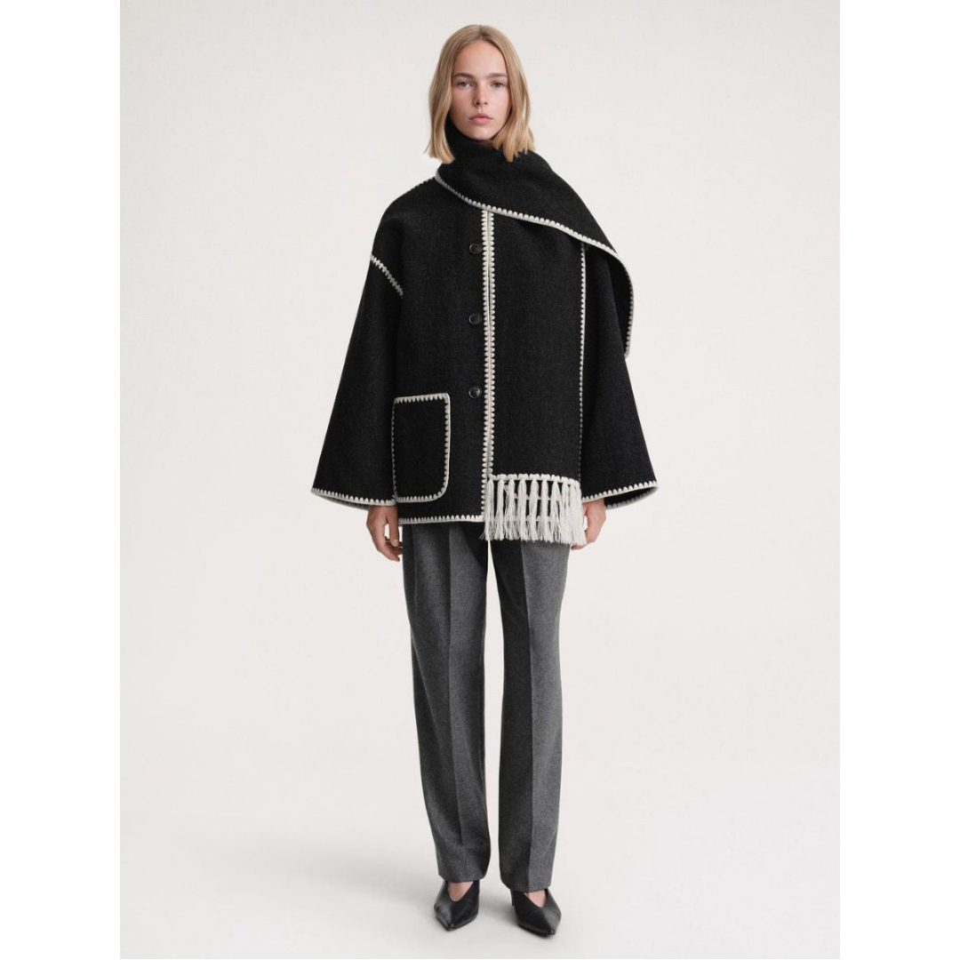 Fransenmantel für Damen