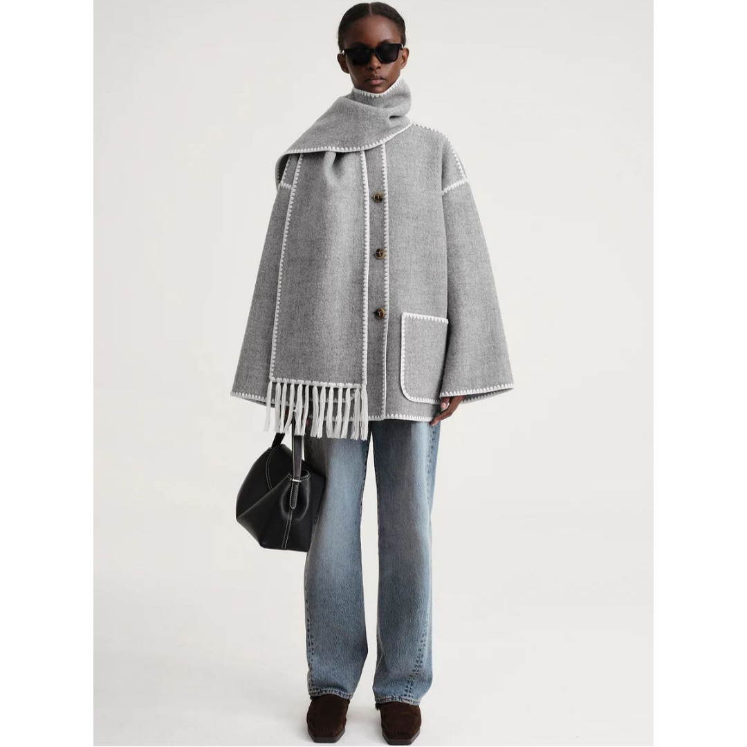 Fransenmantel für Damen