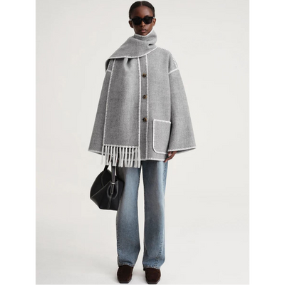 Fransenmantel für Damen