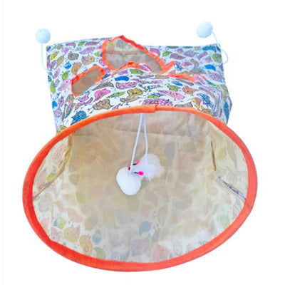 Endloser Spaß Tragbare Tunnel Tasche für Katzen