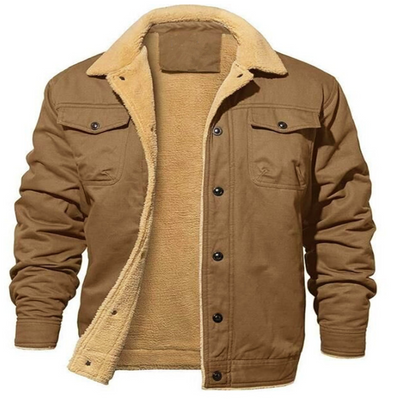 Sherpa-gefütterte Jacke für Herren