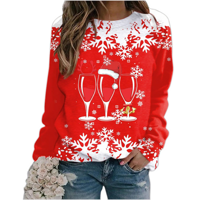 Weihnachtlicher Pullover für Damen