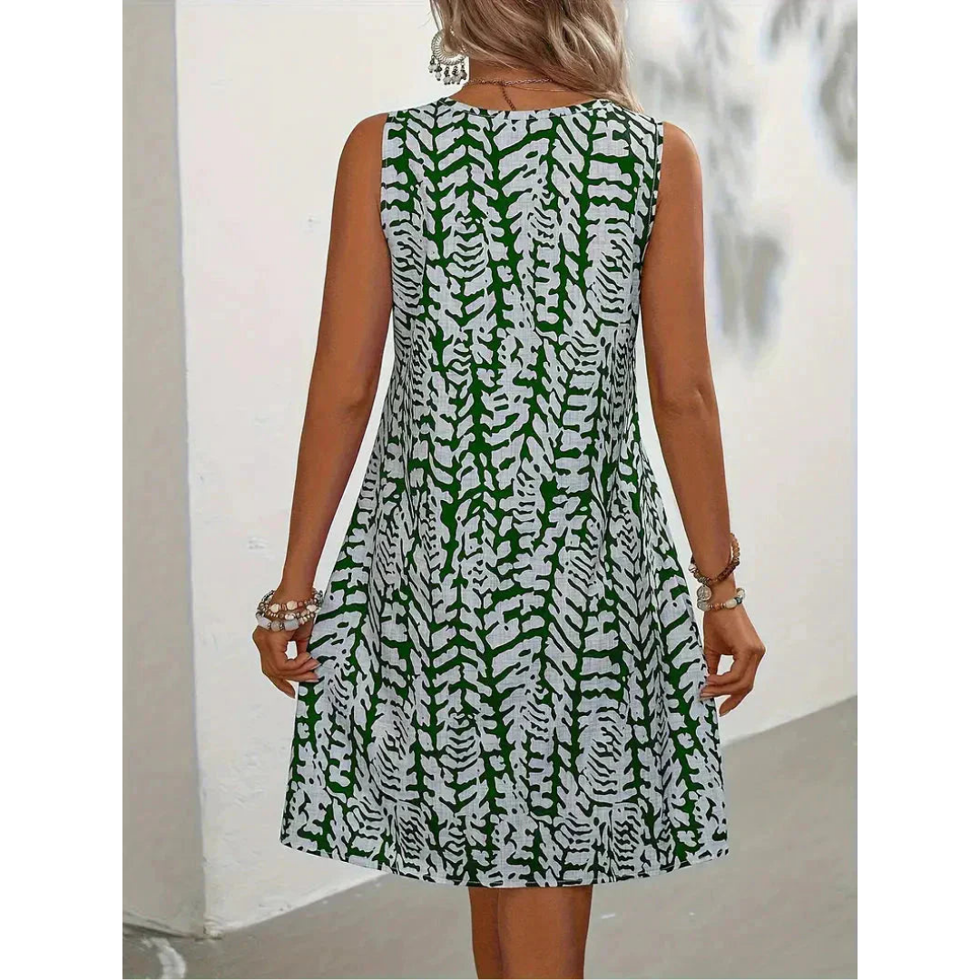 Bedrucktes Kleid für Damen