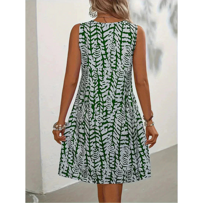 Bedrucktes Kleid für Damen