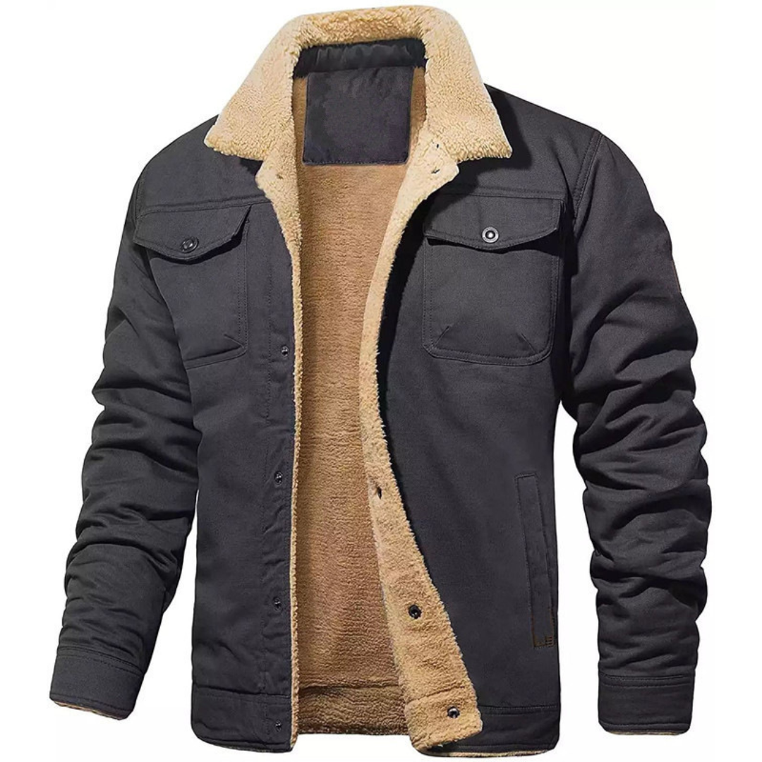 Sherpa-gefütterte Jacke für Herren