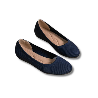 Damen Klassische Slip On Geschlossene Zehen Flats | Bequem