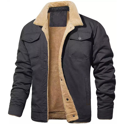 Sherpa-gefütterte Jacke für Herren