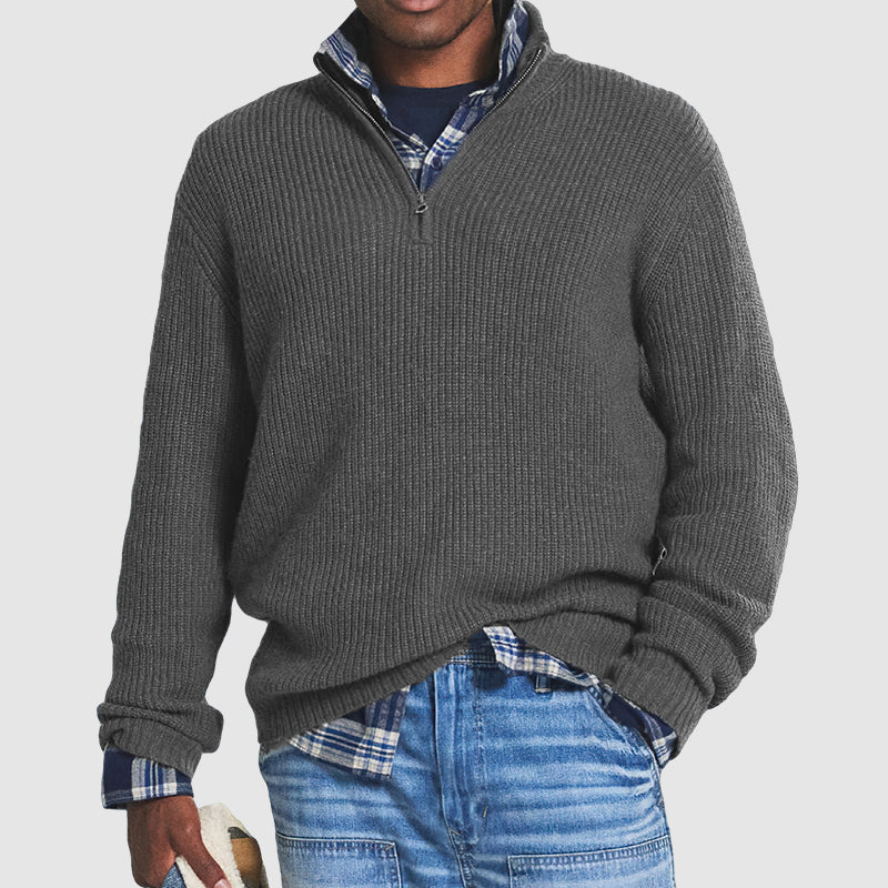 Pullover Herren Mit Reißverschluss | Business Casual Stil