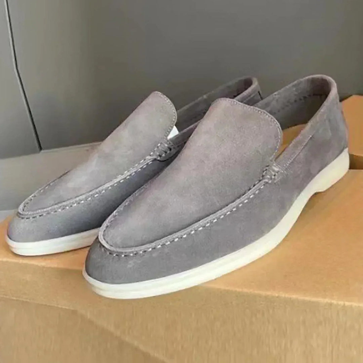 Wildleder Slip-On Loafer Casual Für Herren