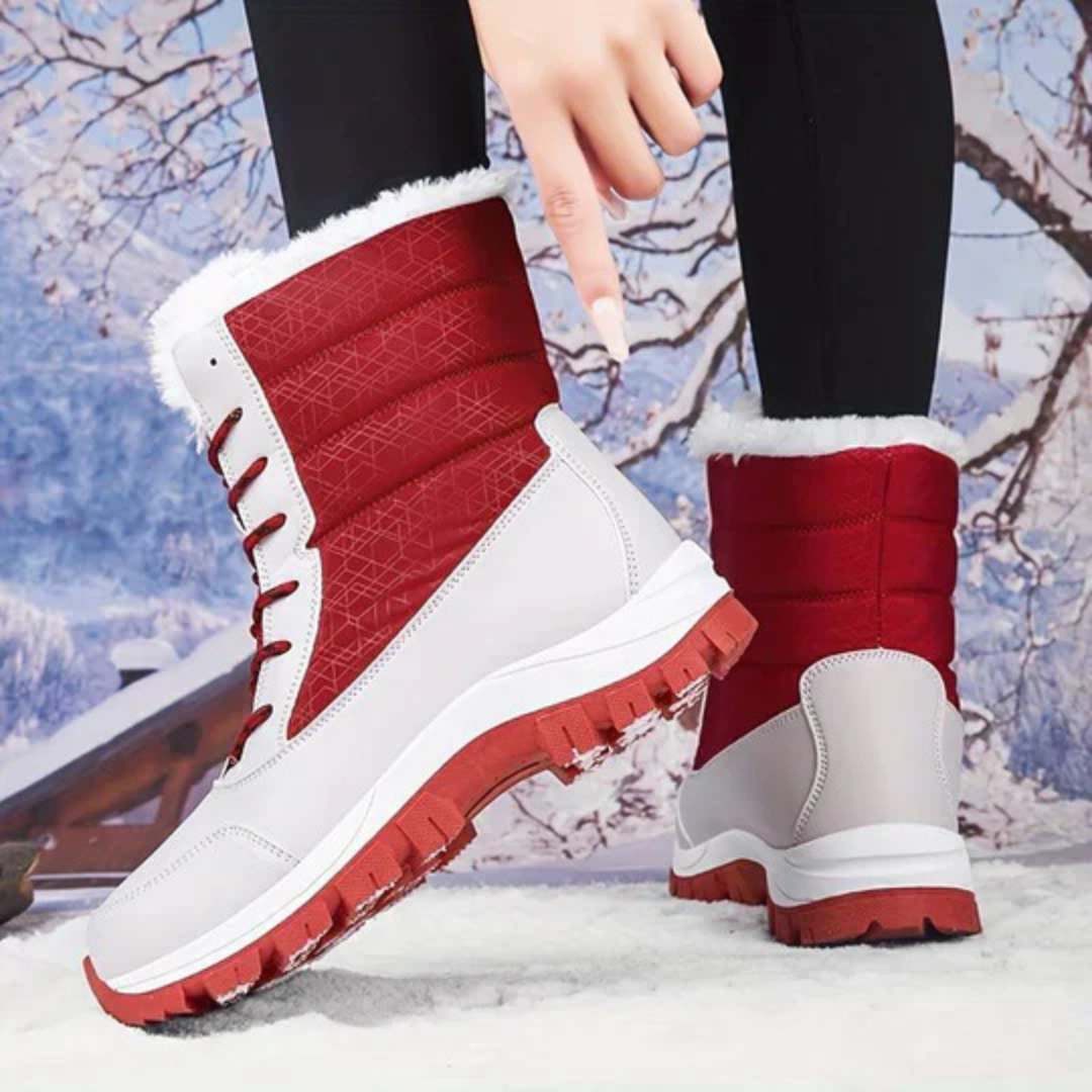 Schnür-Winterstiefel für Damen
