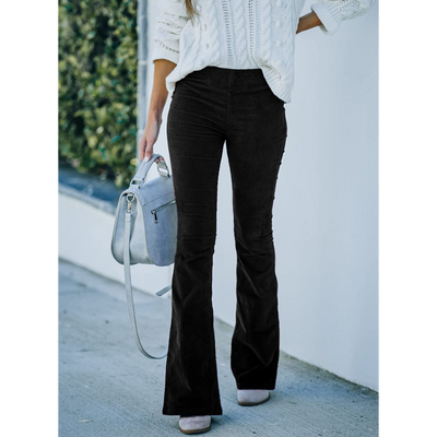 Flared Cordhosen für Damen