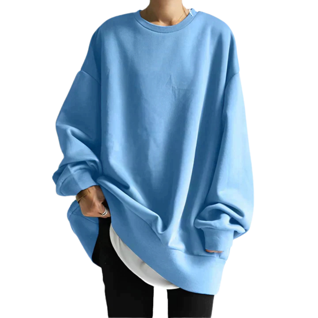 Lässiges Sweatshirt mit lockerer Passform für Damen