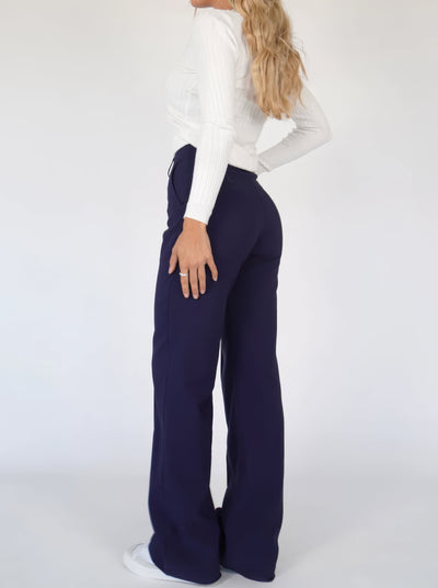 Gerade geschnittene hosen für frauen