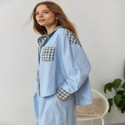 Zweiteiliges Pyjama Set Für Damen | Bequem