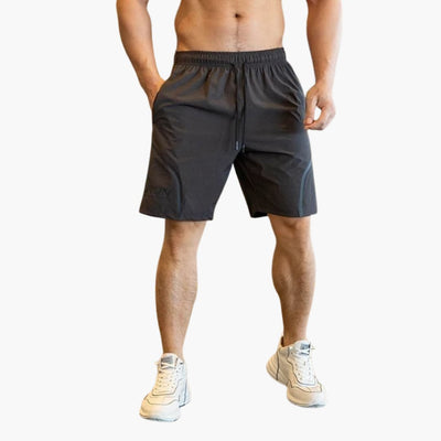 Herren-Shorts für Sport mit Kordelzug und Feuchtigkeitstransport