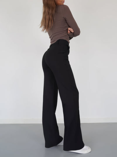 Gerade geschnittene hosen für frauen