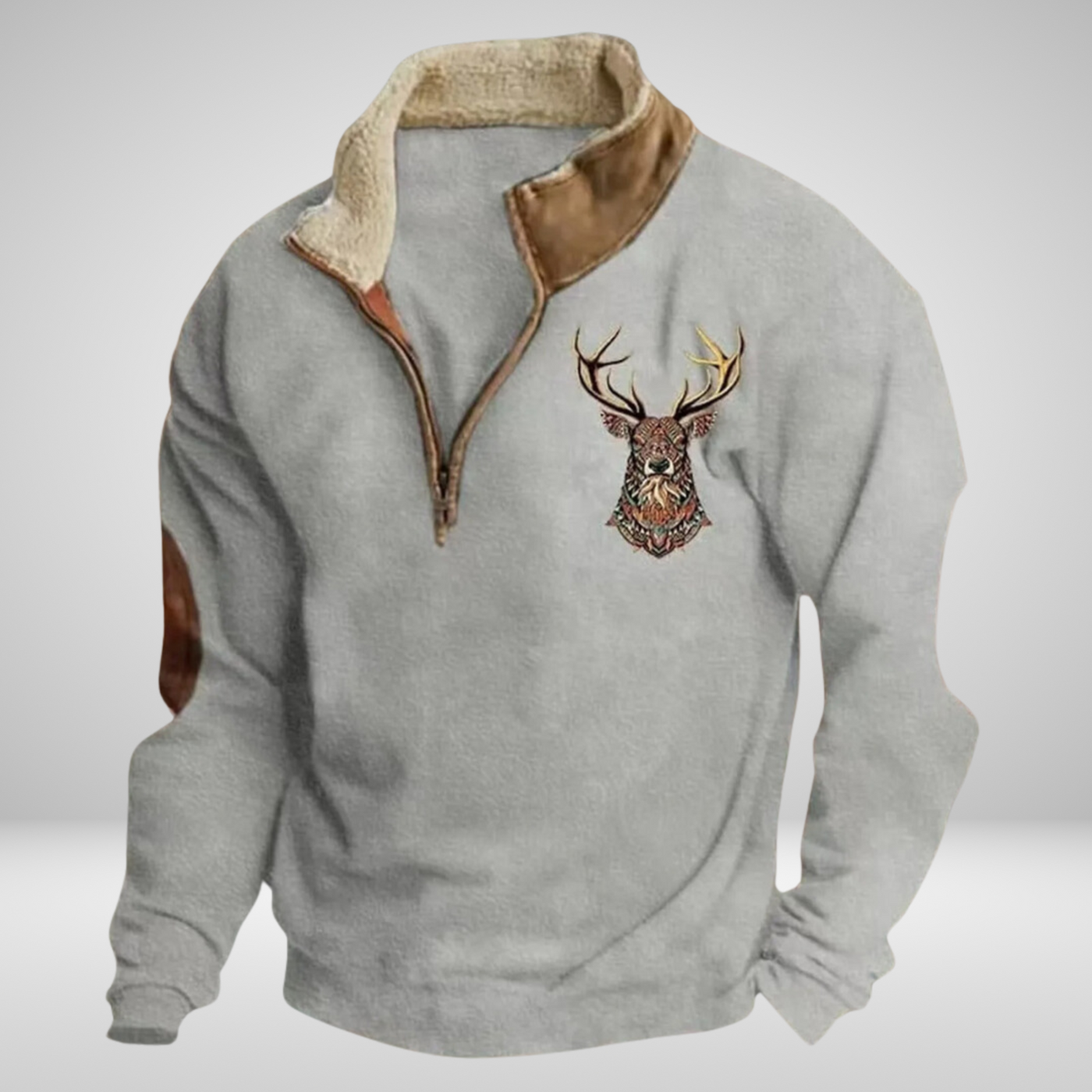 Dirk® | Eleganter Viertel-Zip Pullover