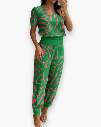 Schicker taillierter Jumpsuit
