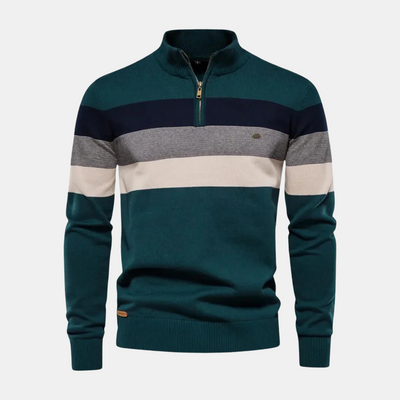 Lorenzo Eleganter Streifenpullover