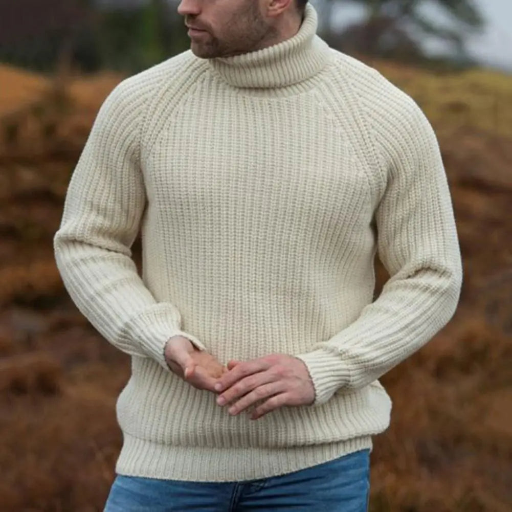 Warmer Strick Rollkragenpullover