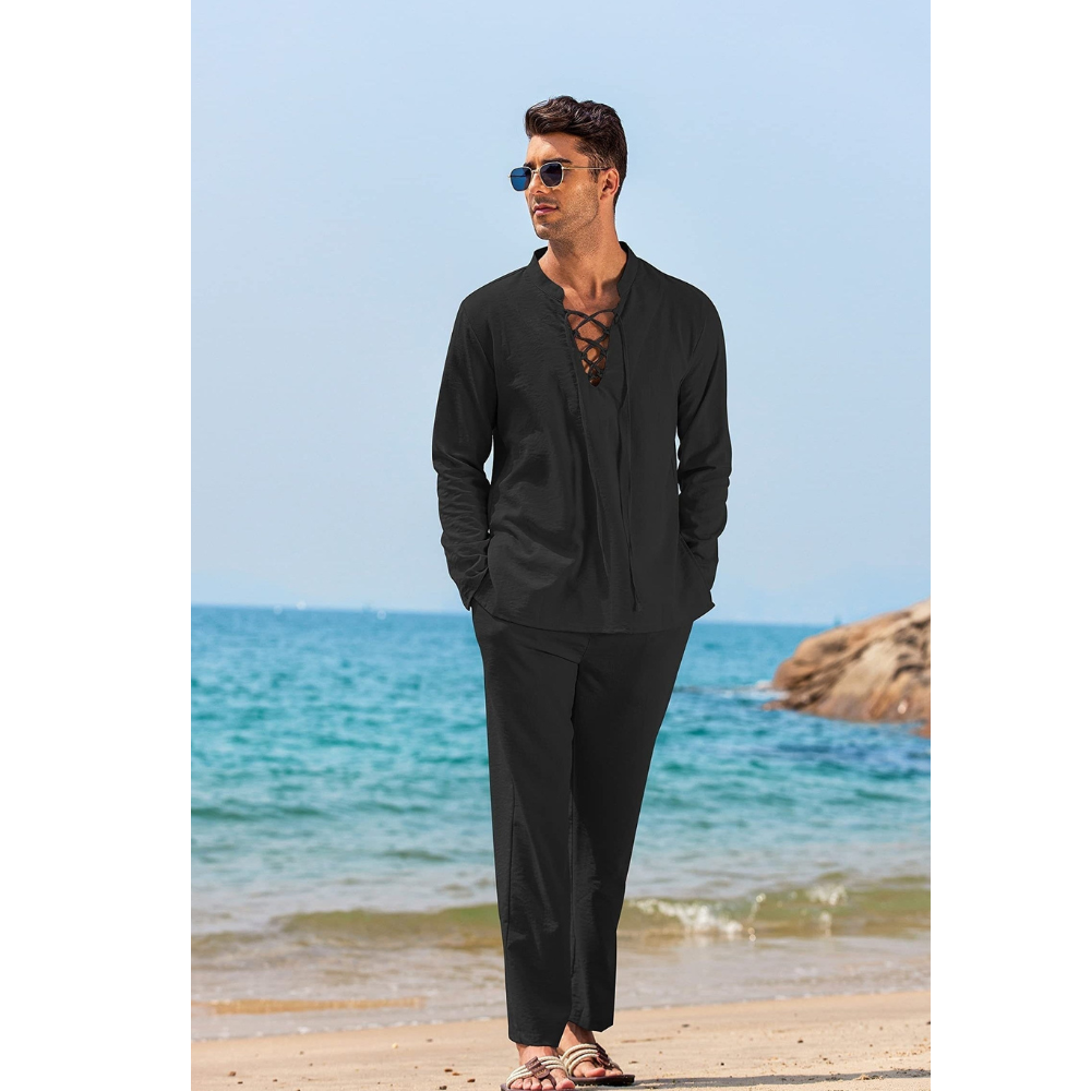 Hemd- und Hosenset für Herren