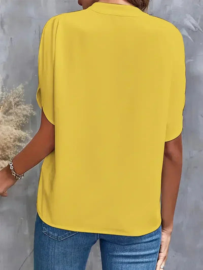 T-Shirt mit V-Ausschnitt | WIEN